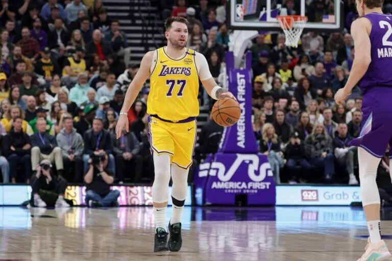 Los Angeles Lakers guard Luka Doncic