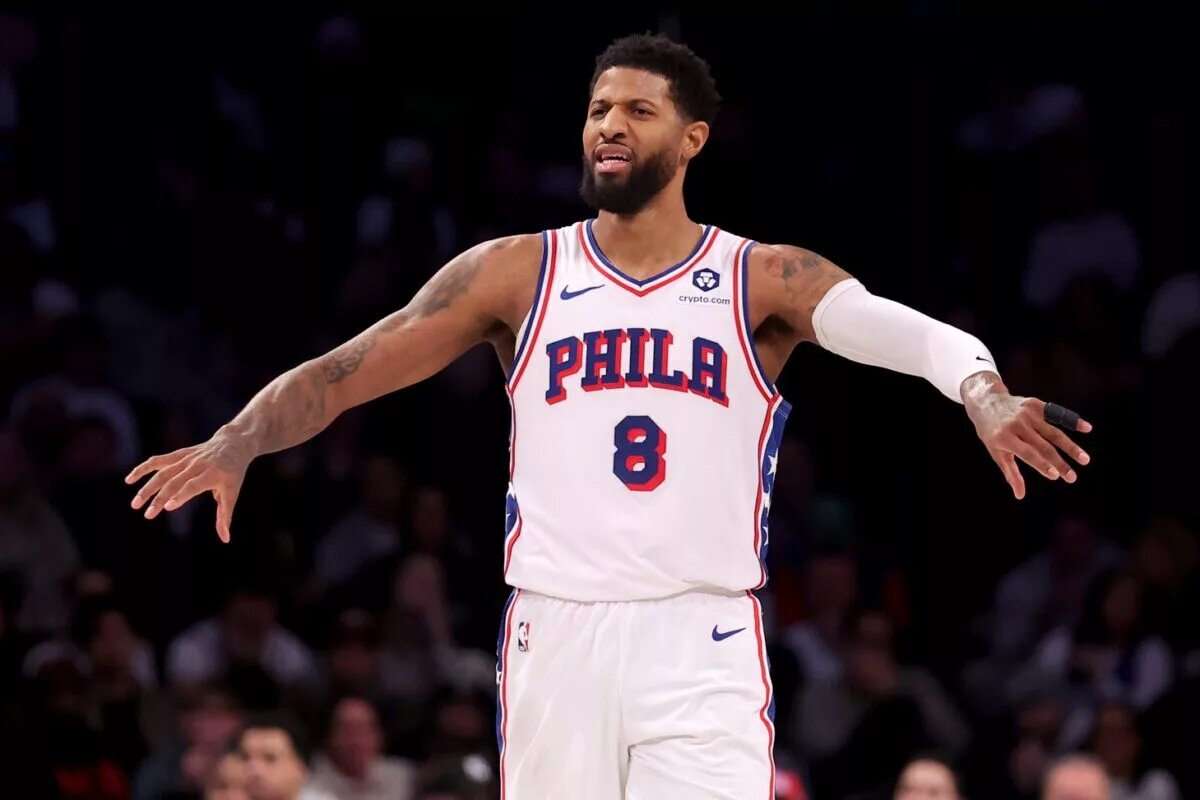 Paul George isn't going to podcast for the rest of this season.
