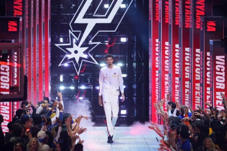 San Antonio Spurs center Victor Wembanyama
