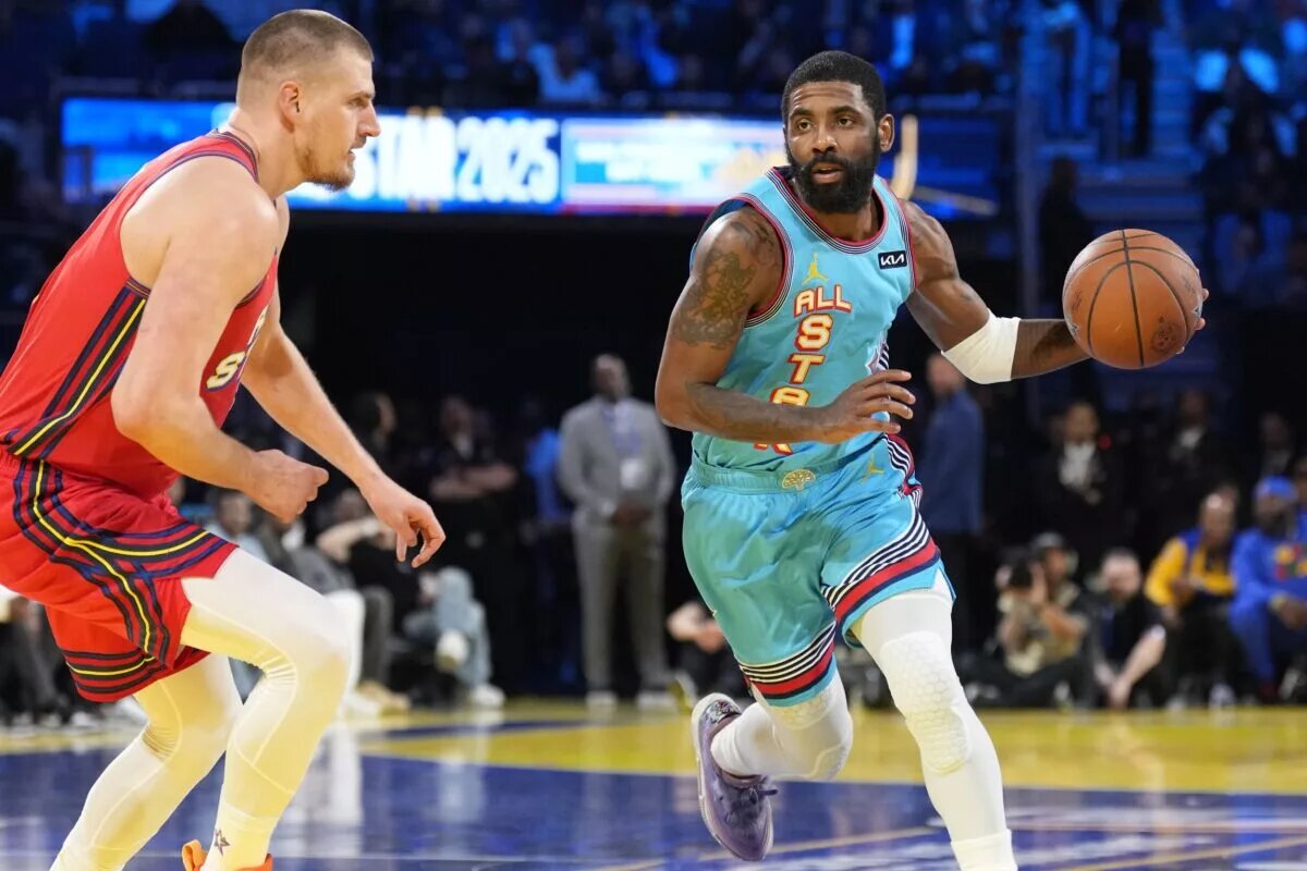 Shaq’s OGs guard Kyrie Irving