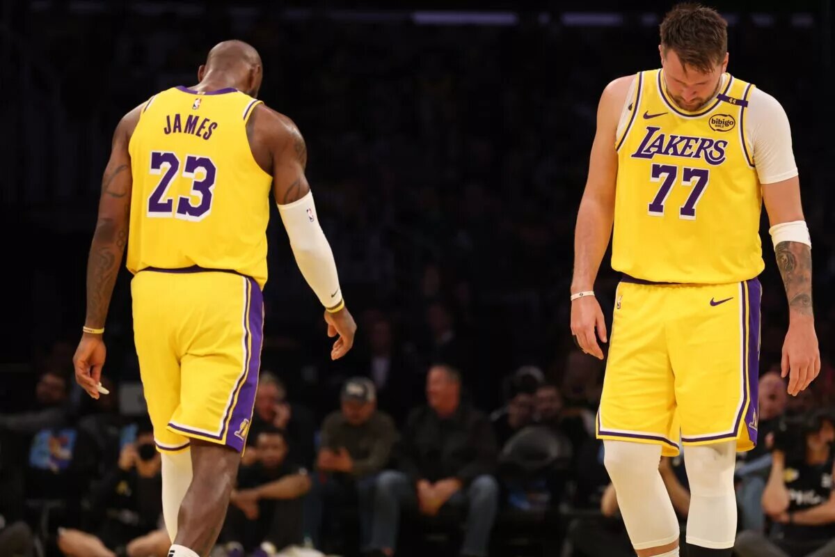 Luka Doncic has been disappointing in his first three games with the Lakers.
