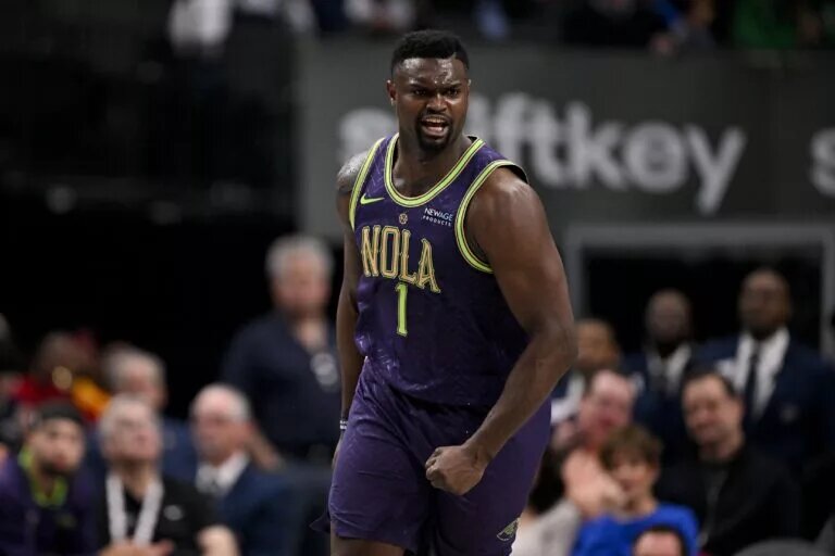 Zion Williamson is at the lightest weight of his career.