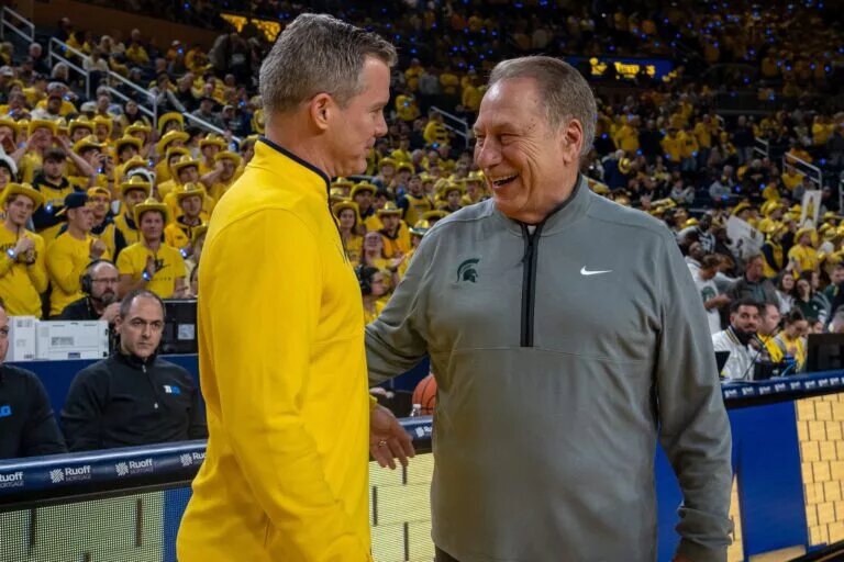 Tom Izzo and Dusty May will fight it out for the Big 10 title this year.