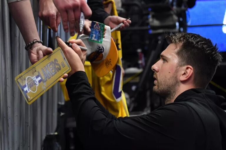 Former Dallas Mavericks/Los Angeles Lakers point guard Luka Doncic