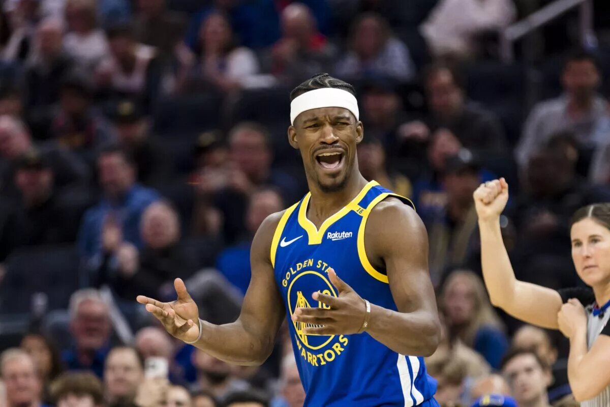 Golden State Warriors forward Jimmy Butler III