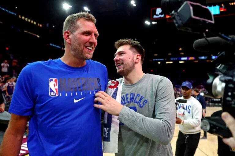 Dirk Nowitzki was shocked by the Luka Doncic trade.