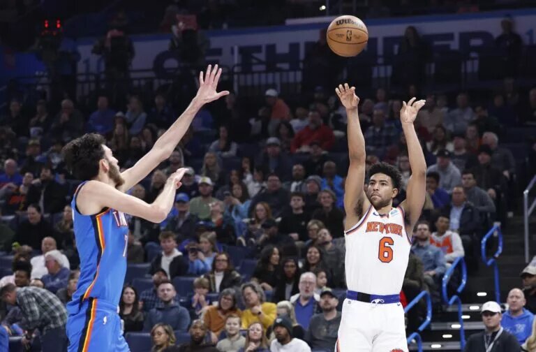 The Knicks traded Quentin Grimes in 2024.