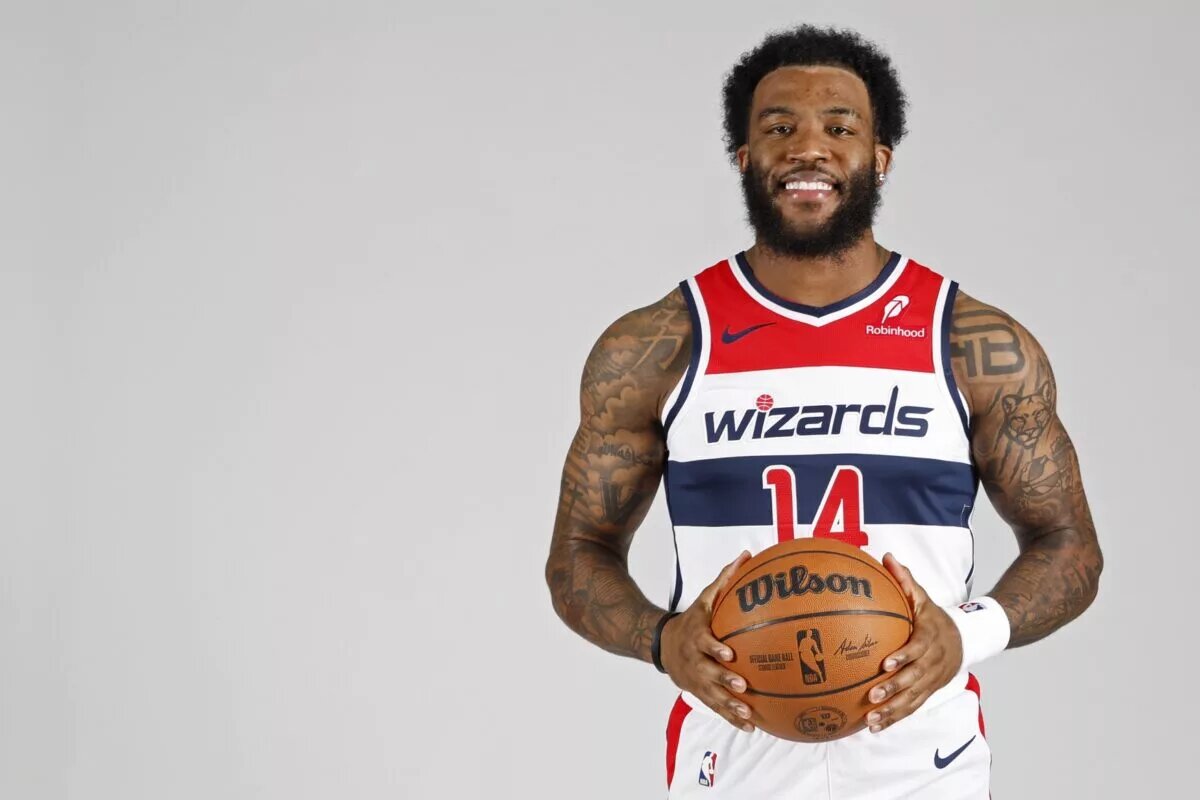 Washington Wizards forward Saddiq Bey