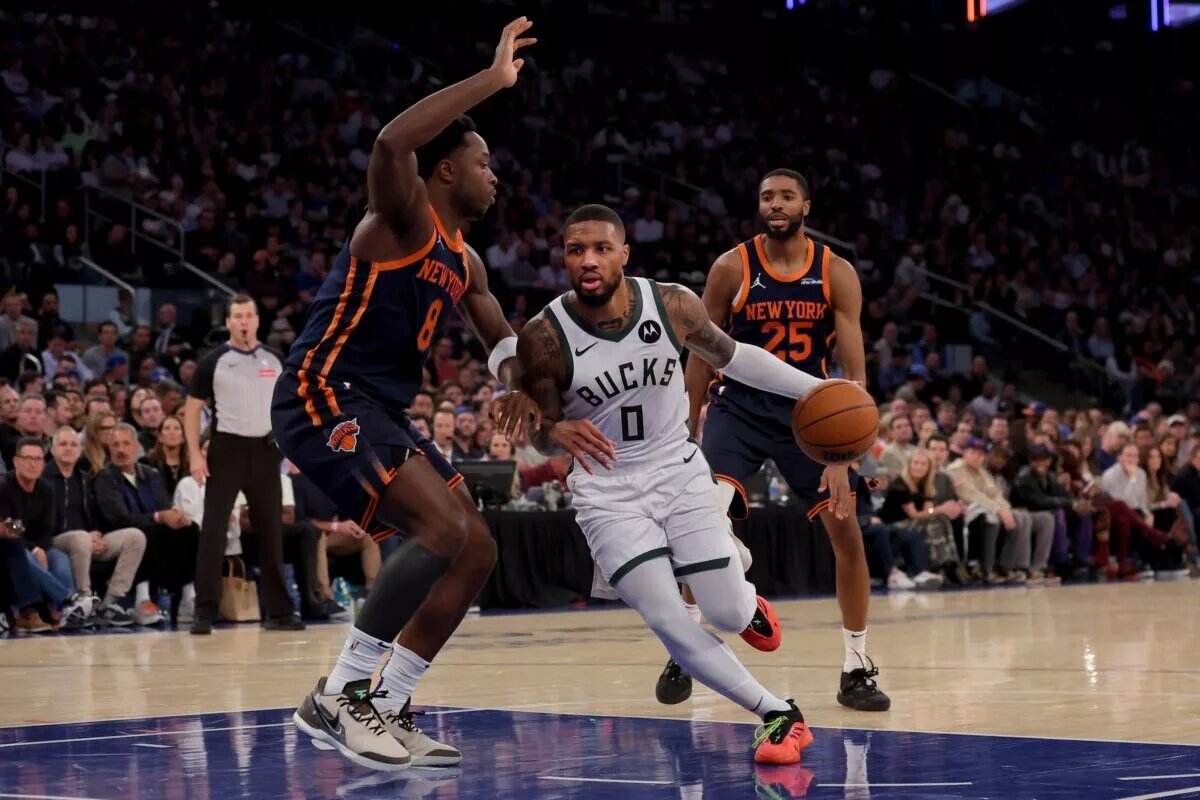 Damian Lillard's injury could impact the Knicks.