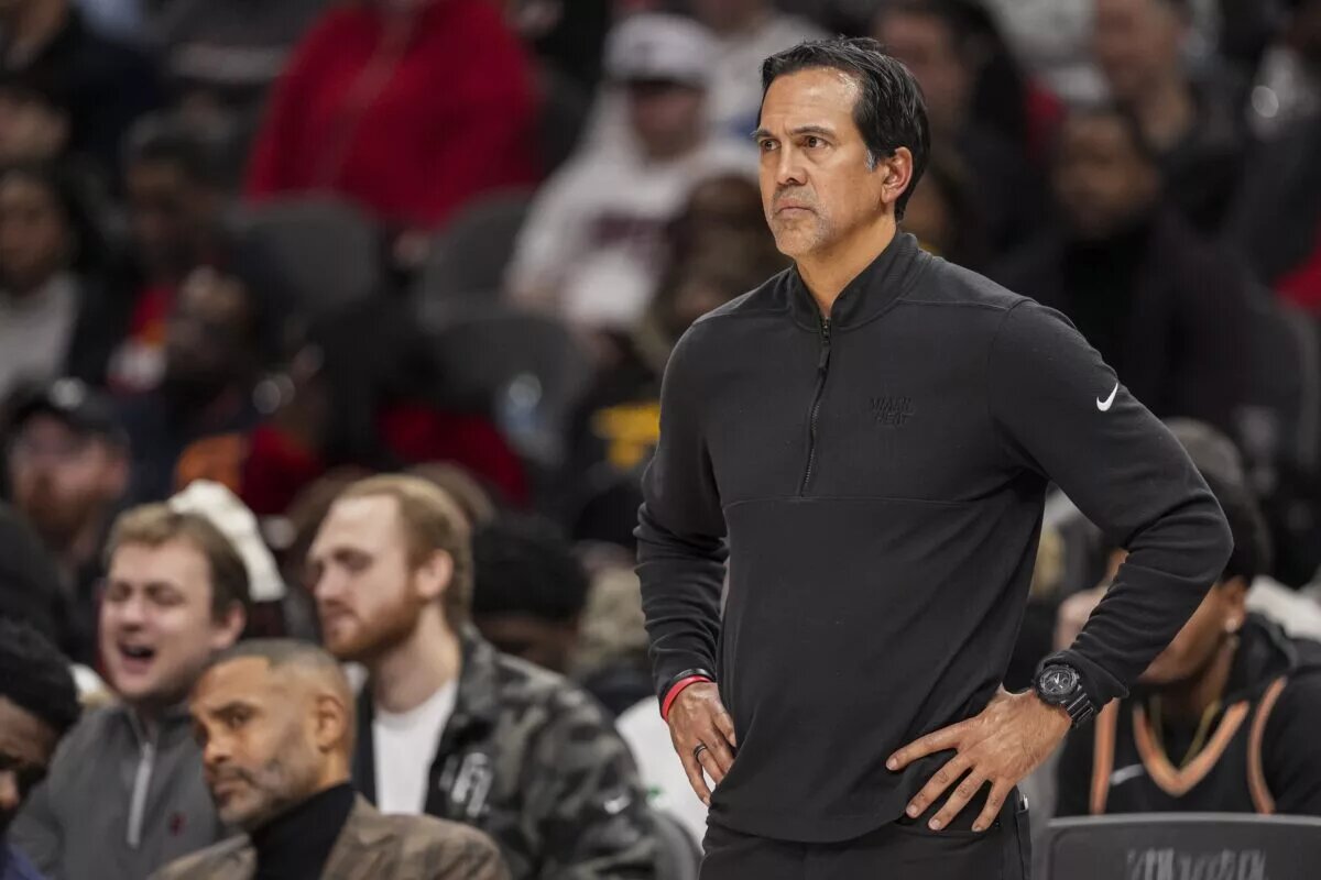 Miami Heat head coach Erik Spoelstra