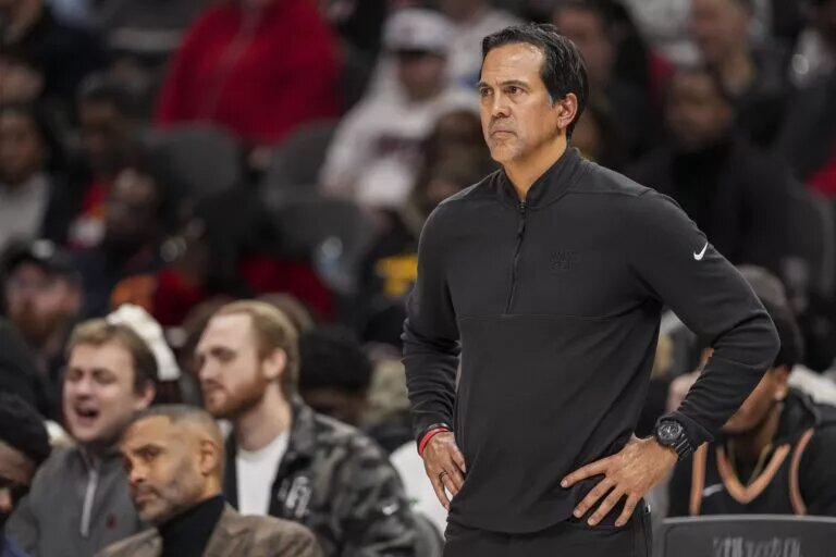 Miami Heat head coach Erik Spoelstra