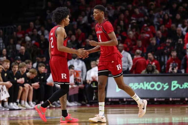 Rutgers freshmen Dylan Harper and Ace Bailey