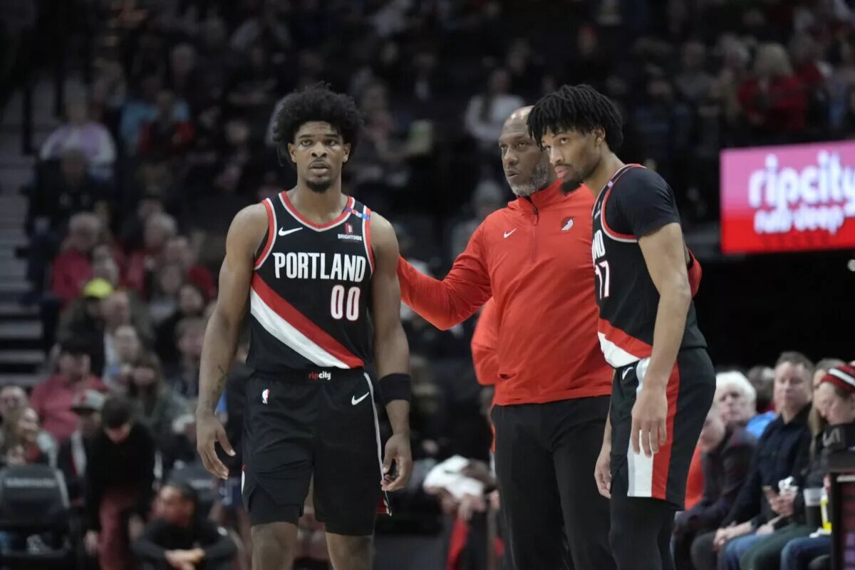 Chauncey Billups is happy with the Trail Blazers' development.