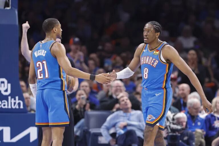 The Thunder's three-point shooting has been improving in the last 15 games.