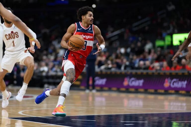Washington Wizards guard Jordan Poole