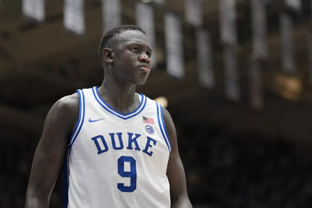 Khaman Maluach is one of the best center prospects in the NBA draft.