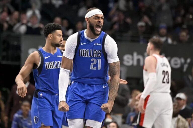 Dallas Mavericks center Daniel Gafford