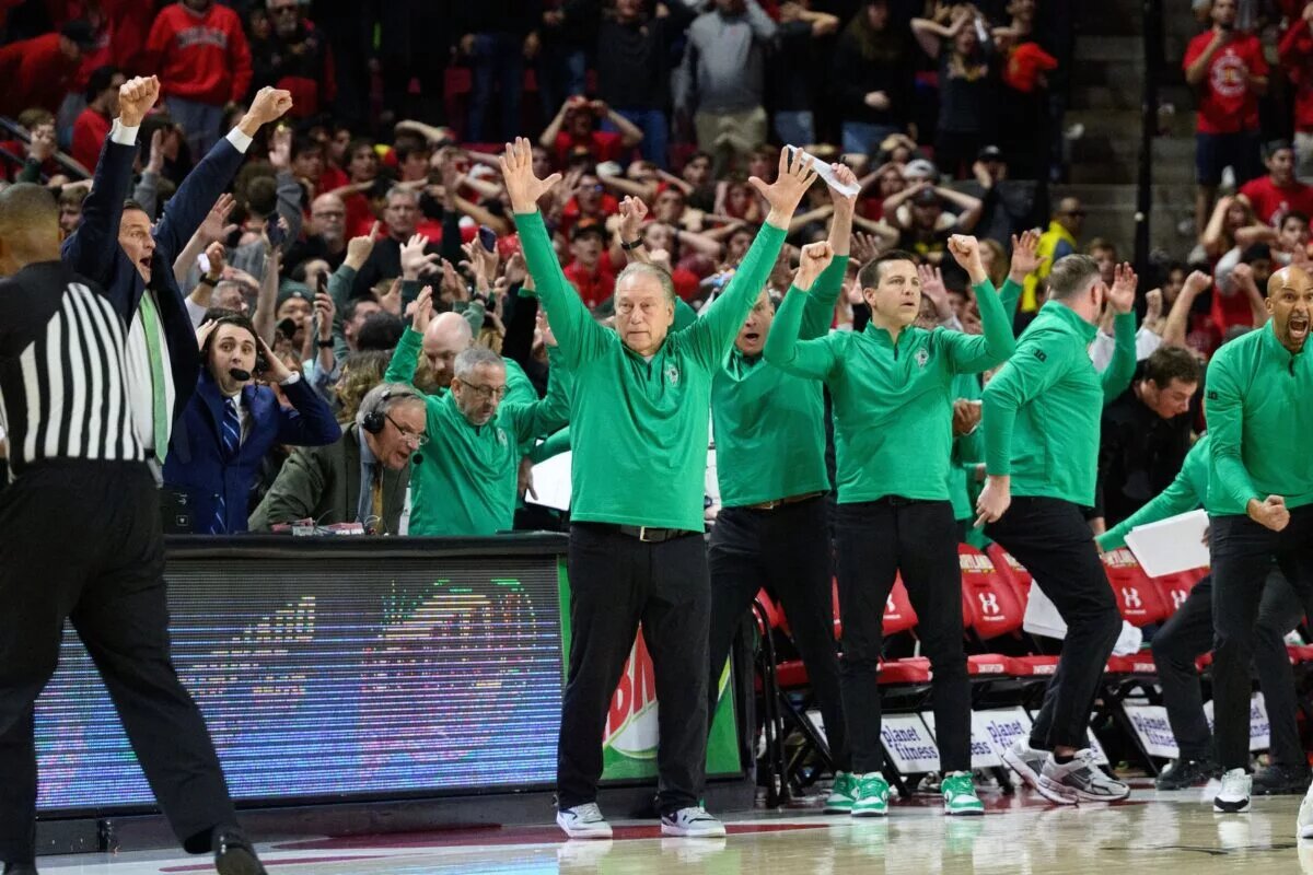 Michigan State won the regular season Big Ten championship.