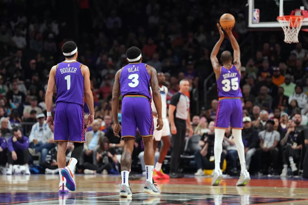 Phoenix Suns Big 3 of Kevin Durant, Devin Booker, and Bradley Beal
