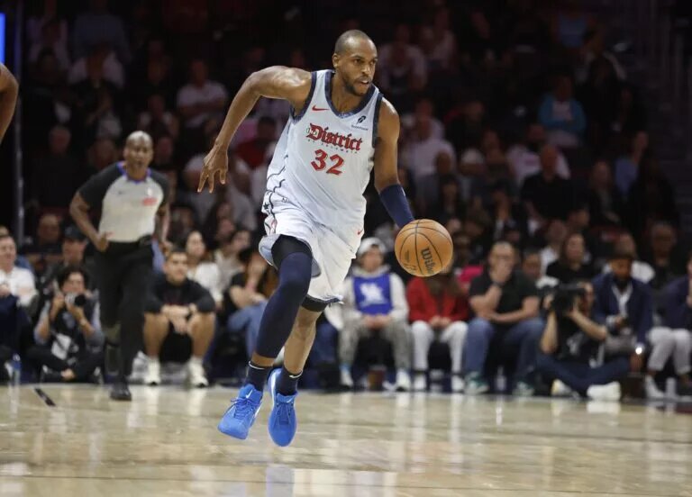 Khris Middleton's future with the Wizards is unclear.