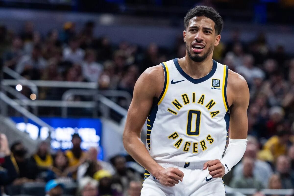 Indiana Pacers guard Tyrese Haliburton