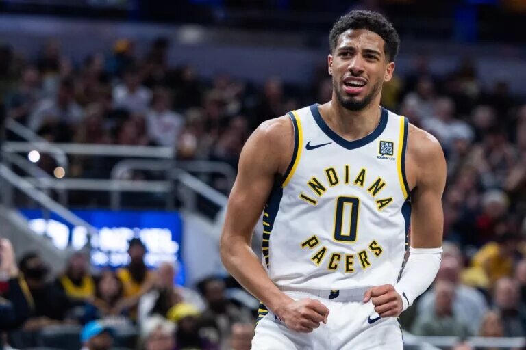 Indiana Pacers guard Tyrese Haliburton