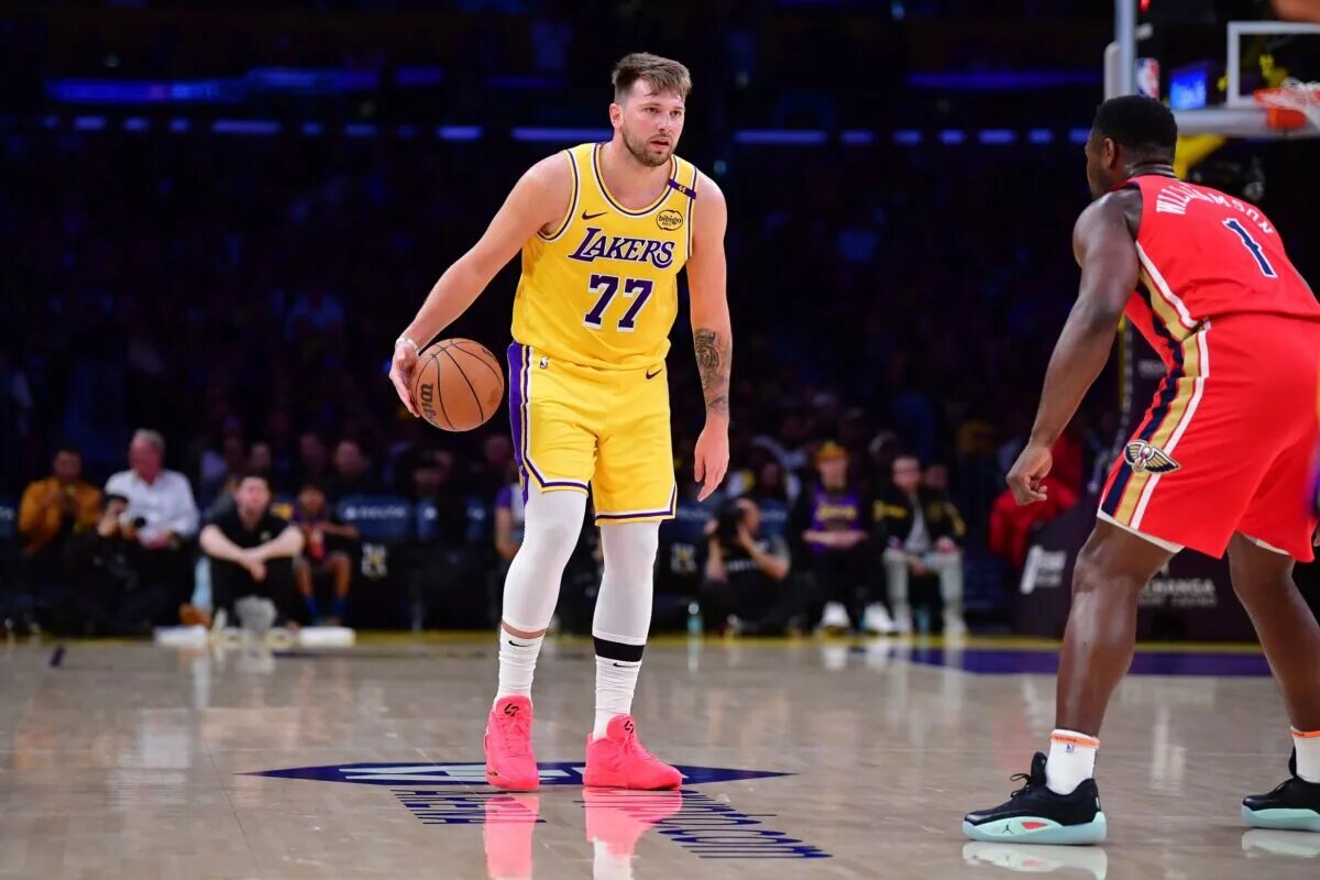 Los Angeles Lakers guard Luka Doncic