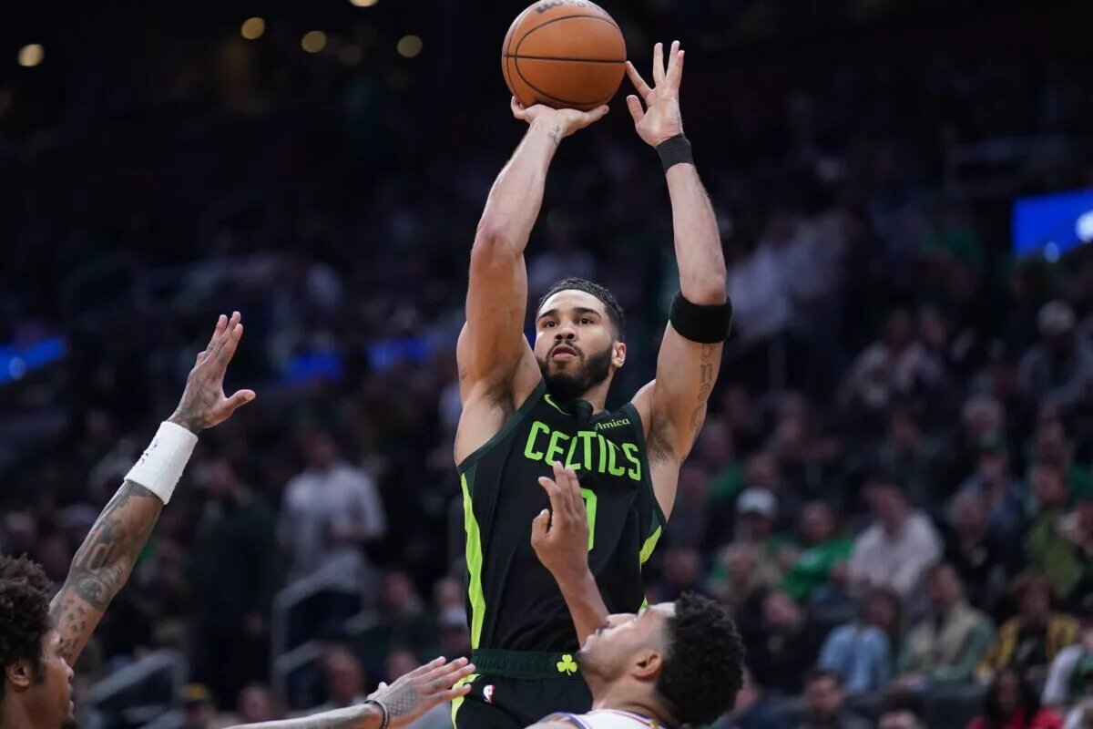 Boston Celtics forward Jayson Tatum