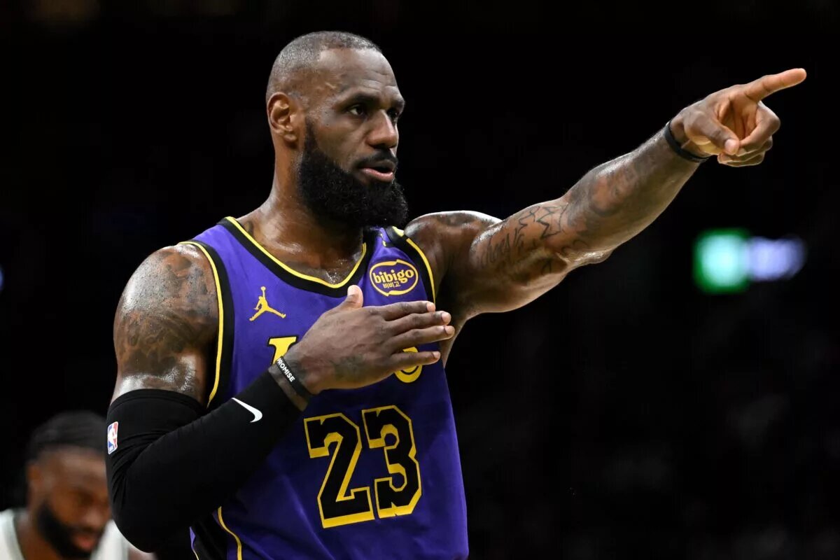 LeBron James inspired a tennis player.