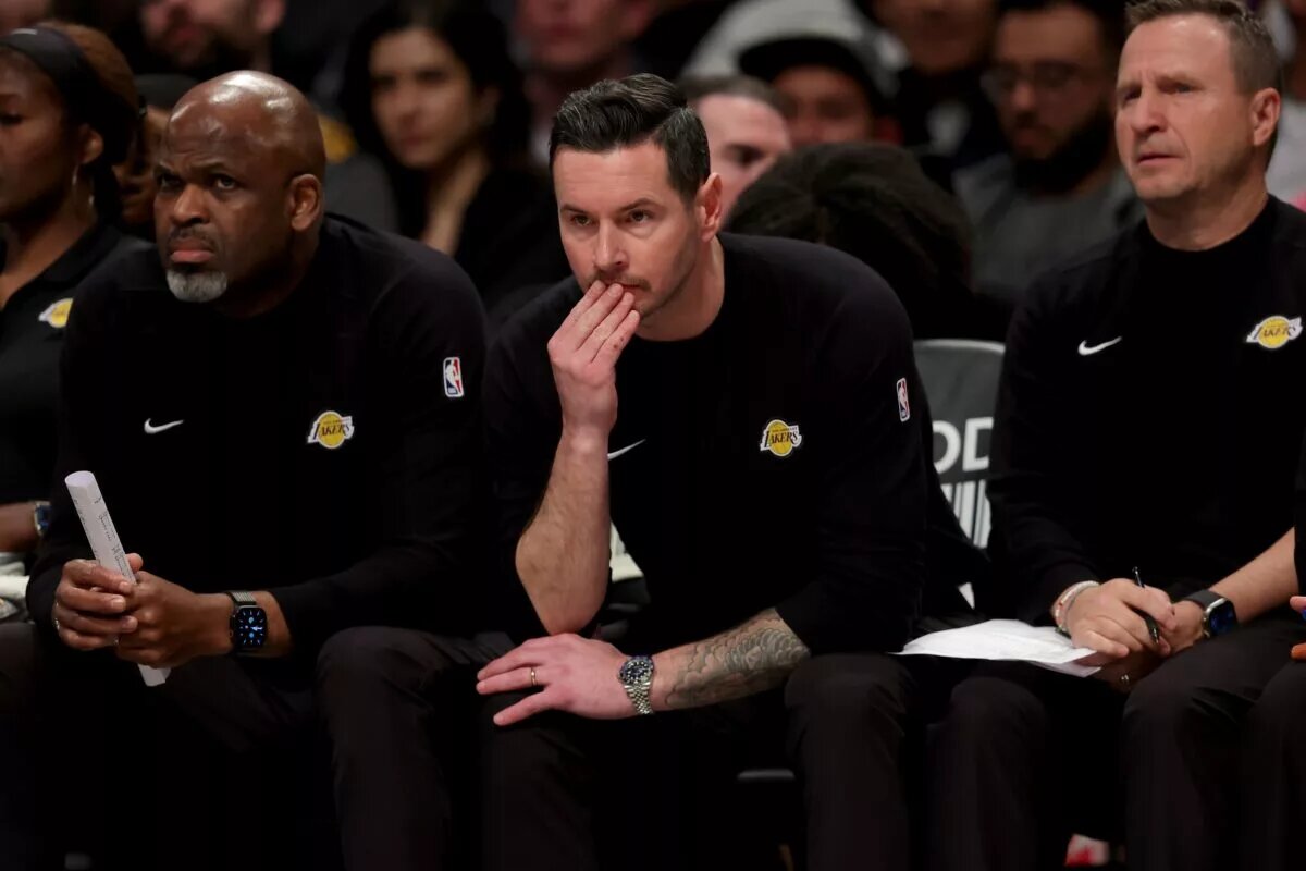 Los Angeles Lakers head coach JJ Redick