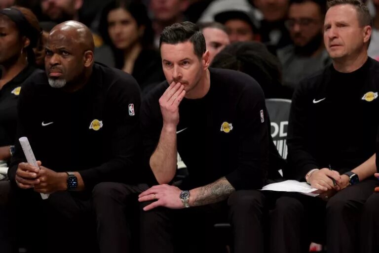 Los Angeles Lakers head coach JJ Redick