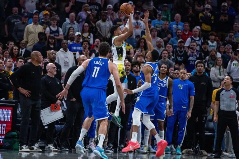 Tyrese Haliburton's 4-point play secured a win for the Pacers.
