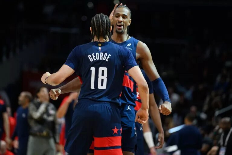 The Wizards became the first team in NBA history with three rookies to make 80-plus threes.
