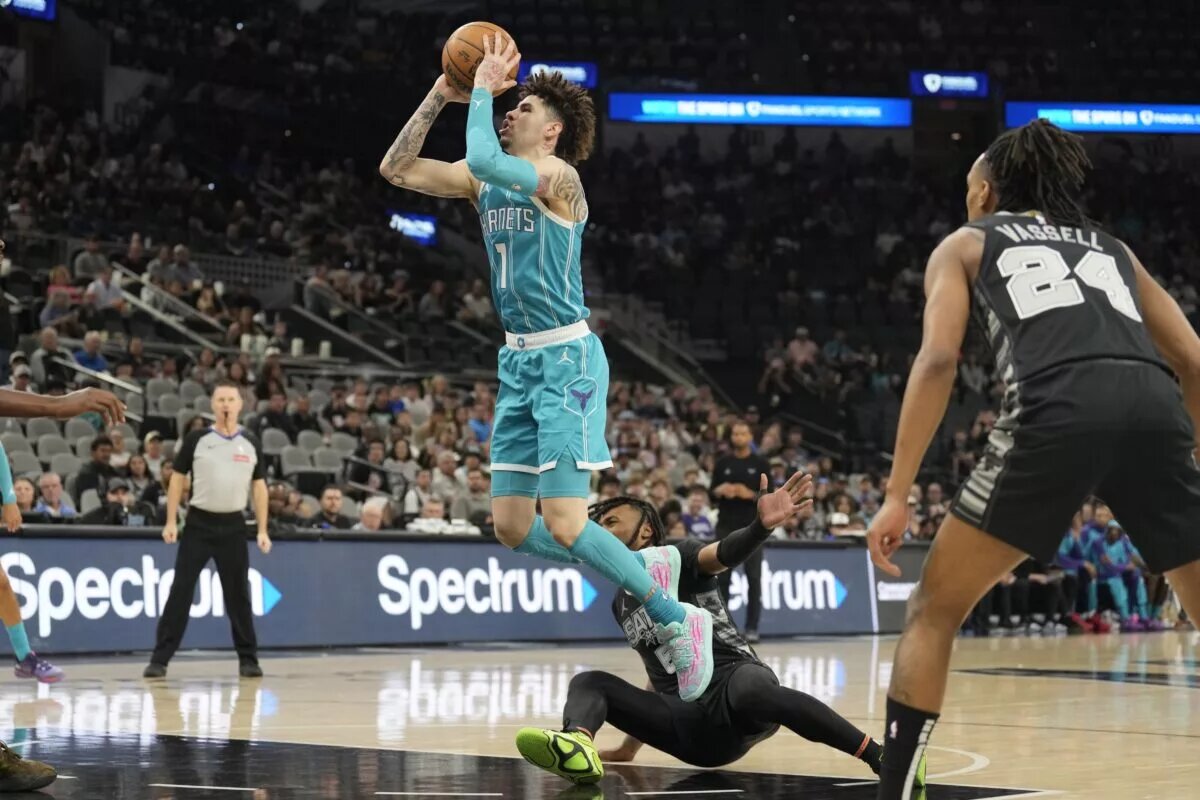 Charlotte Hornets guard LaMelo Ball