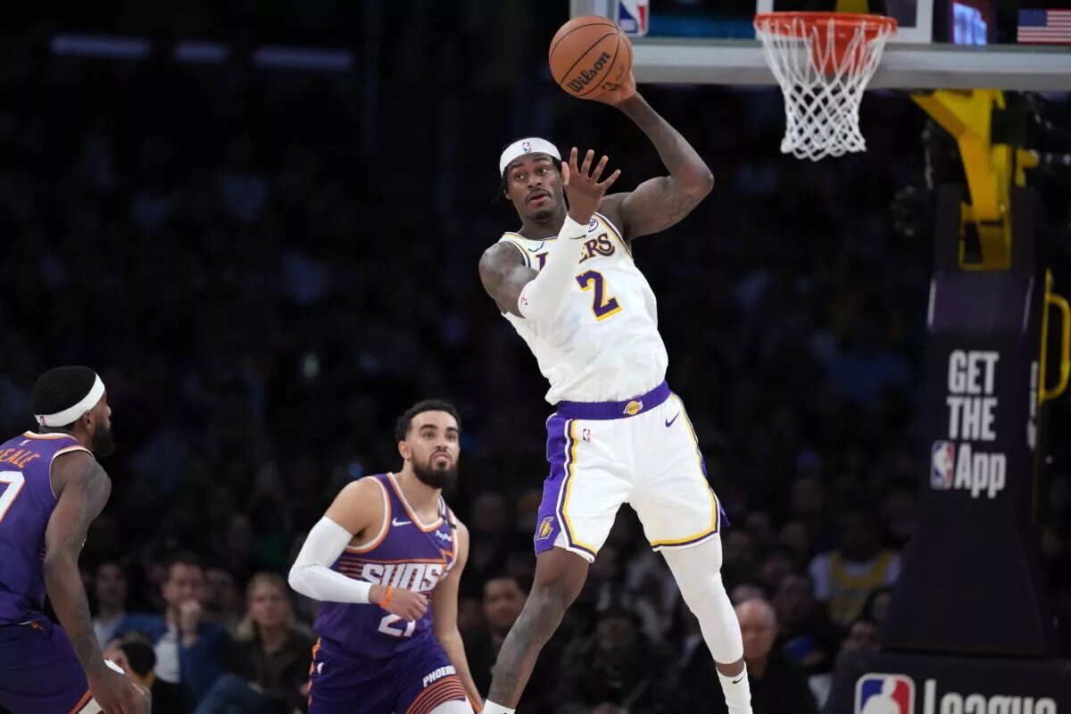 The Lakers energy stands out.