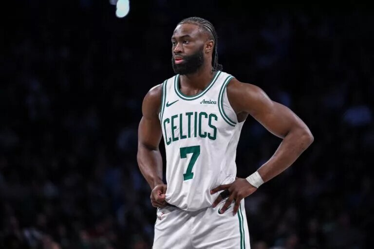Boston Celtics guard Jaylen Brown