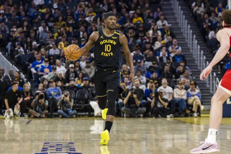 Golden State Warriors forward Jimmy Butler III