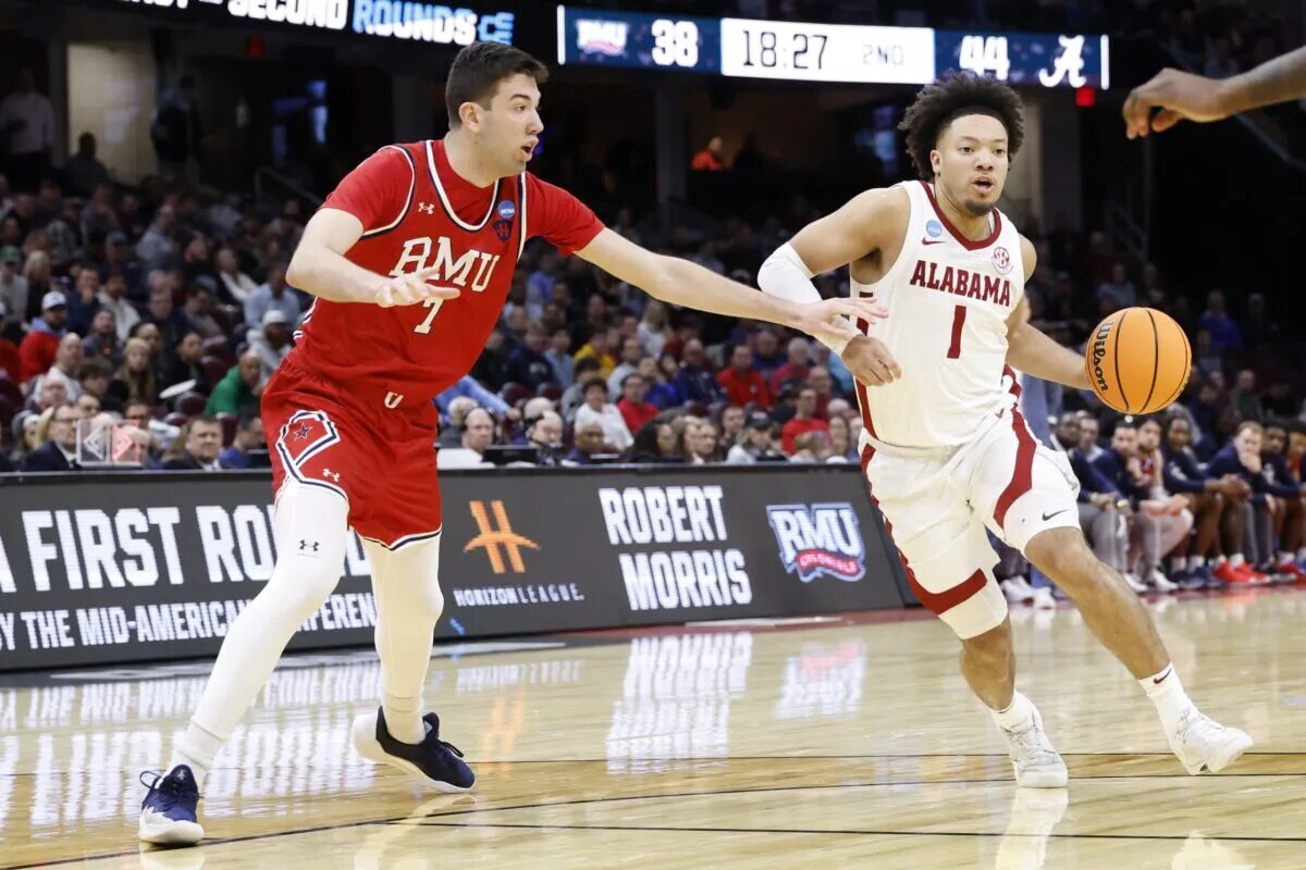 Alabama beat Robert Morris.