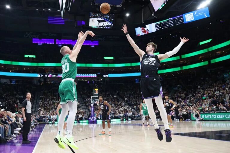 Celtics set to replace Sam Hauser with Baylor Scheierman