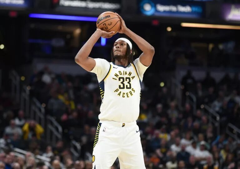 Indiana Pacers center Myles Turner