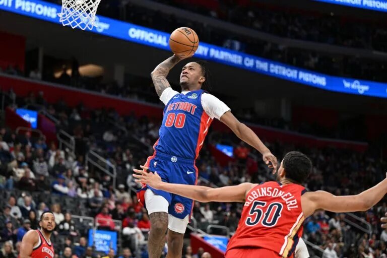 Detroit Pistons No. 5 pick Ron Holland