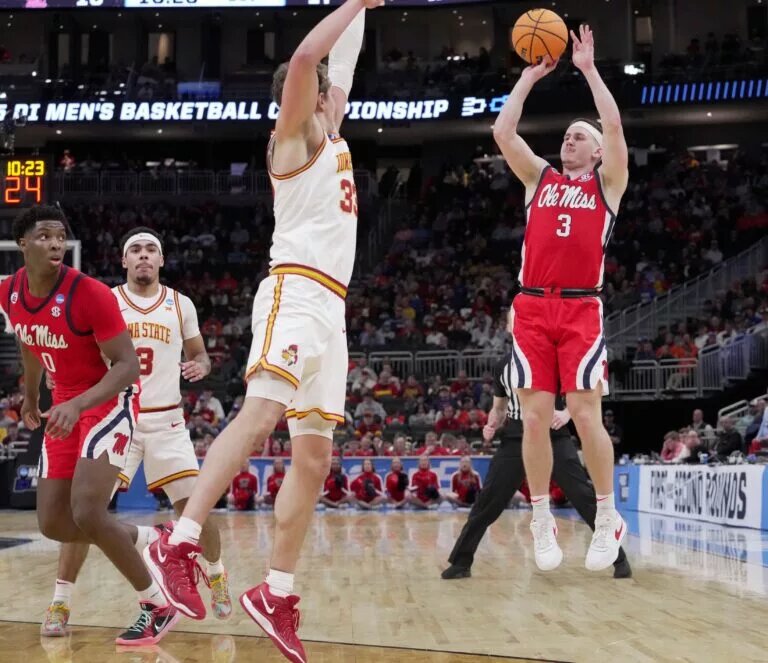 Sean Pedulla leads Ole Miss against Michigan State in the Sweet 16