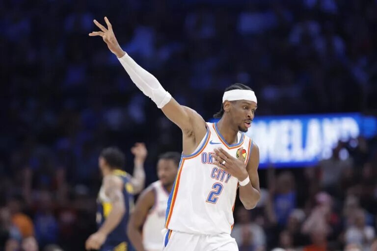 Oklahoma City Thunder guard Shai Gilgeous-Alexander