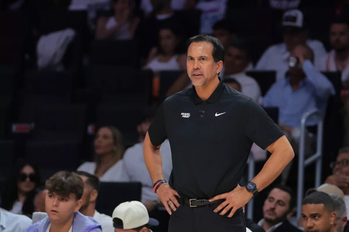 Miami Heat head coach Erik Spoelstra