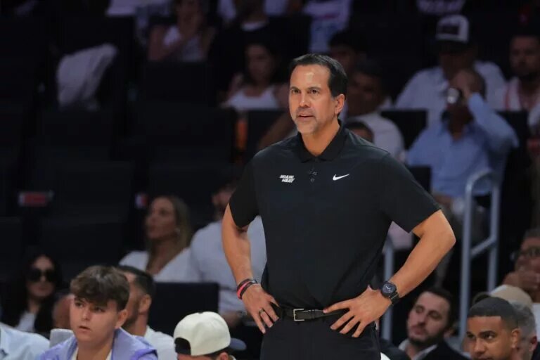 Miami Heat head coach Erik Spoelstra