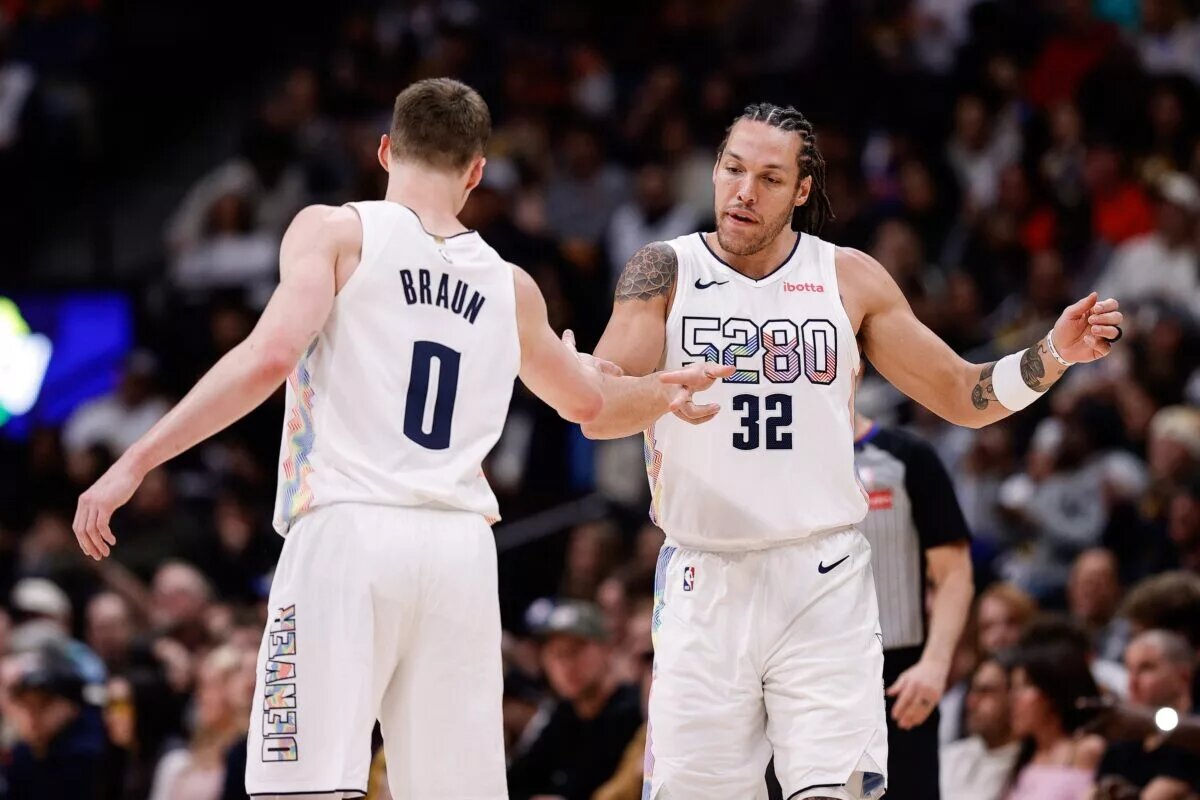 The Nuggets defense is looking better in the playoffs.