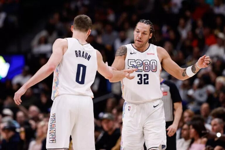The Nuggets defense is looking better in the playoffs.