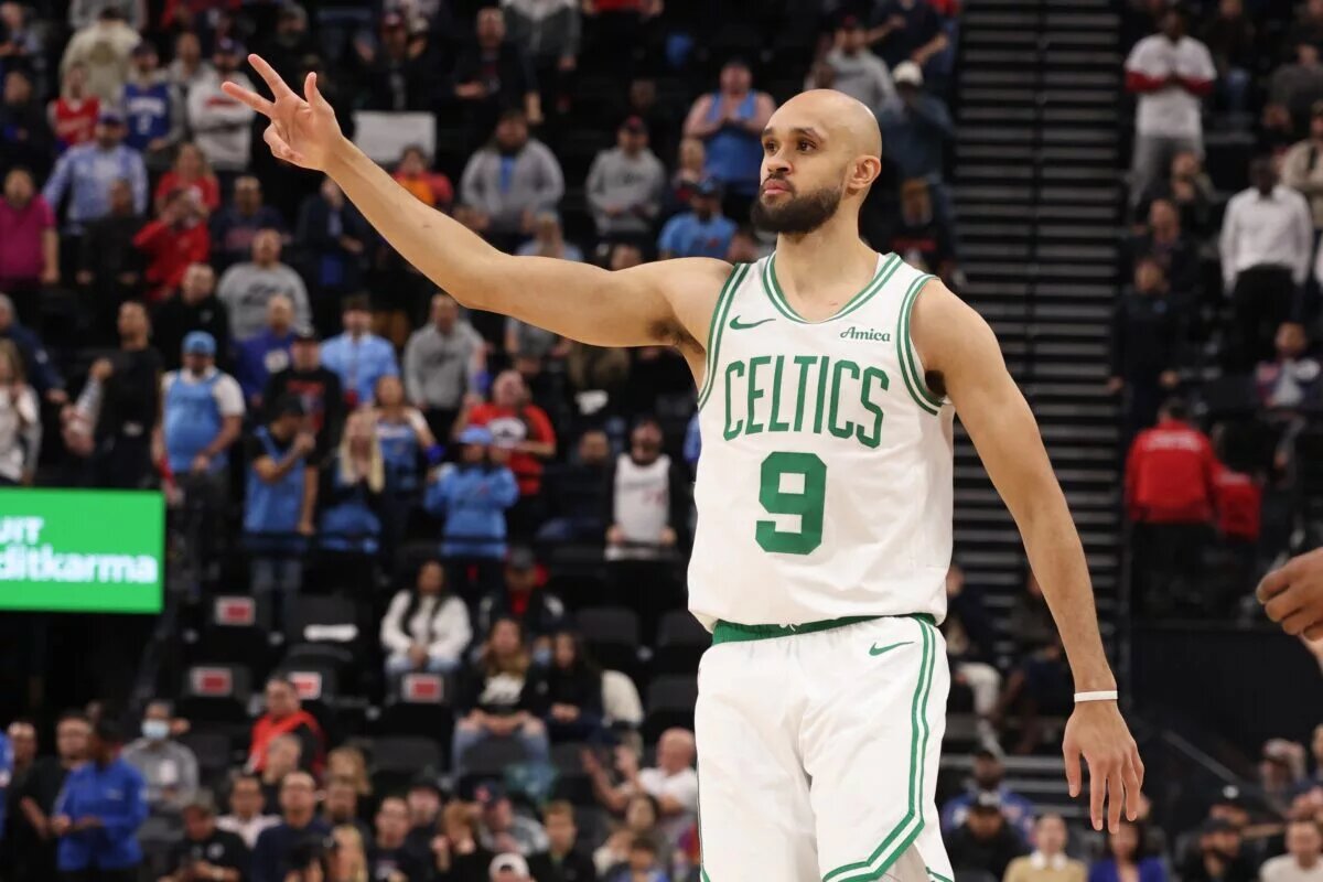 Derrick White set an NBA record during Friday's game.
