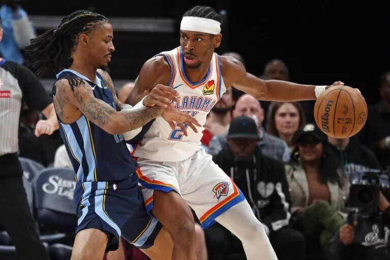 The Thunder could play the Grizzlies in the playoffs.