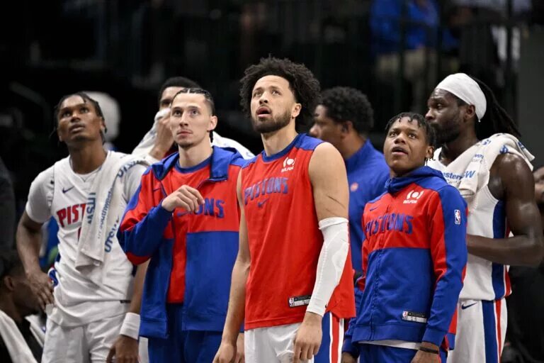 Detroit Pistons guard Cade Cunningham